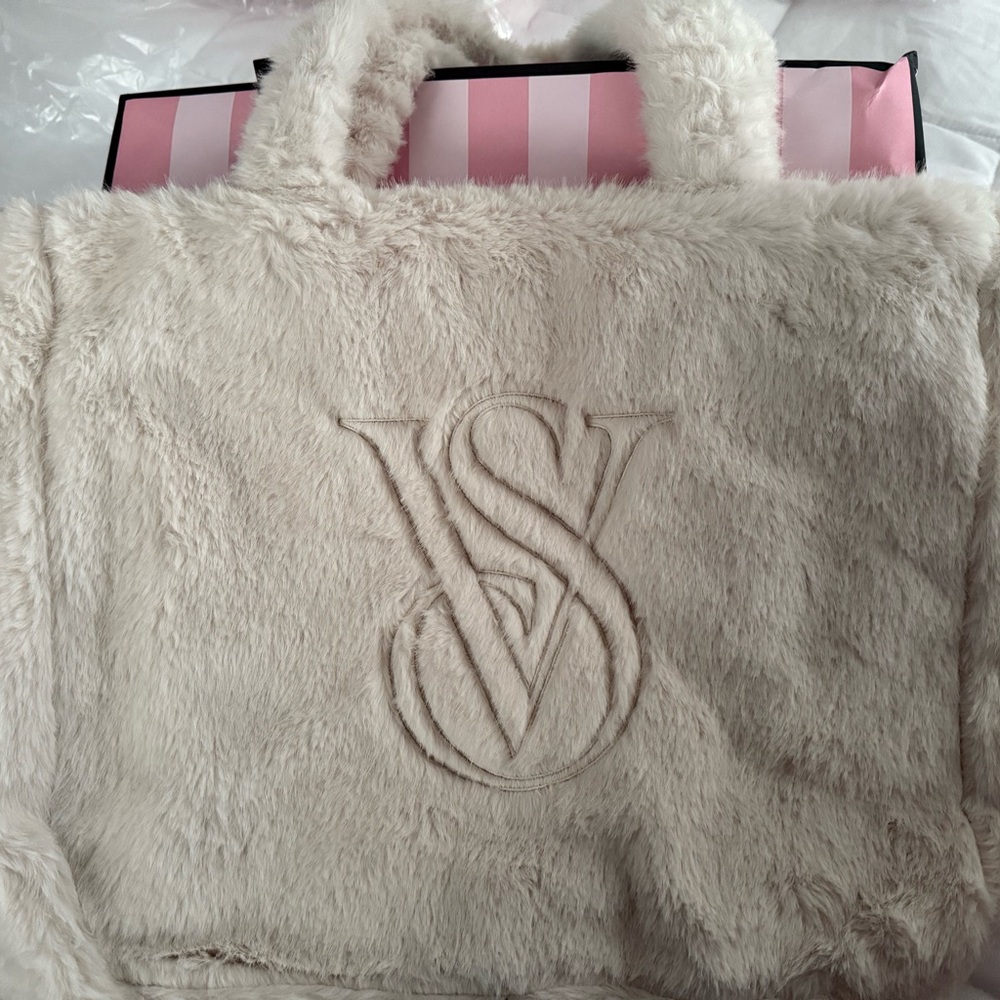 Victoria’s Secret Shearling Tote